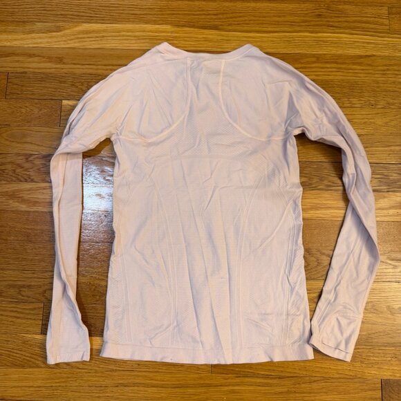 Athleta Momentum Seamless Top in Light Pink/Mauve - Size Small - Picture 6 of 6